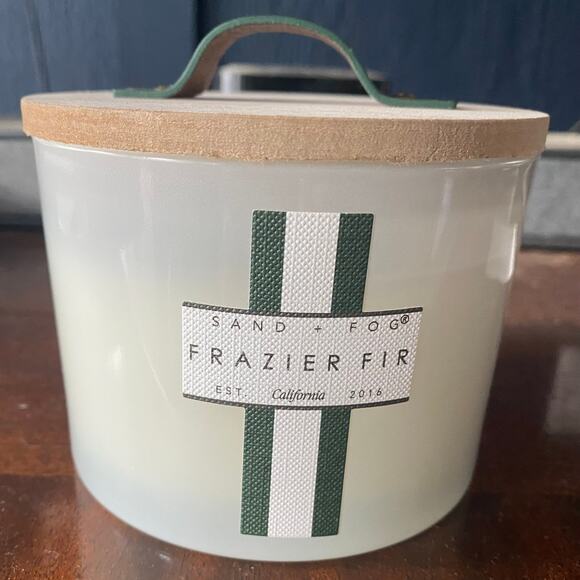 Sand + Fog Frazier Fir Double Wick Jar Candle UNUSED - Picture 1 of 4